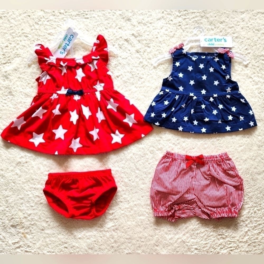 New girl's summer outfit bundle size 0-3 months